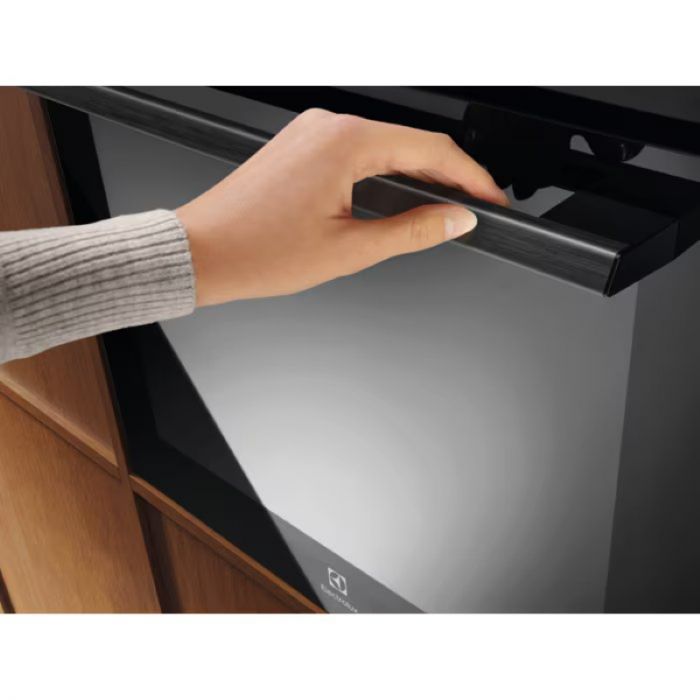Духова шафа Electrolux електрична, 70л, А++, пара, дисплей, конвекція, ф-ція пароварки, телескопічні напрямні, чорний