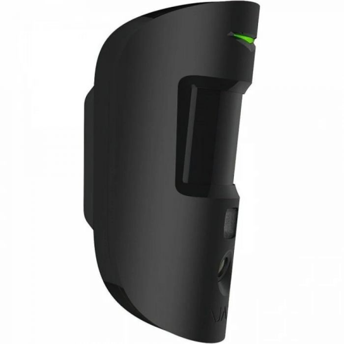 Бездротовий датчик руху з камерою, з покращеною фотофіксацією та фото по запиту Ajax HDR MotionCam PhOD black, Jeweller, чорний