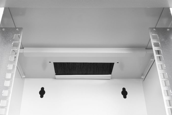 Шафа DIGITUS 10", 6U, SOHO PRO, скляні двері, 315x300 мм, 30кг максимально, сіра