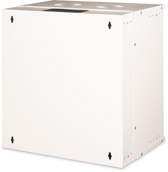 Шафа DIGITUS 19", 12U, SOHO PRO, перфоровані двері, 540x400 мм, 60кг максимально, сіра