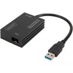 Адаптер DIGITUS USB-A > SFP, USB 3.0 Gigabit Network