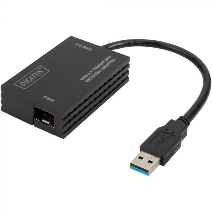 Адаптер DIGITUS USB-A > SFP, USB 3.0 Gigabit Network