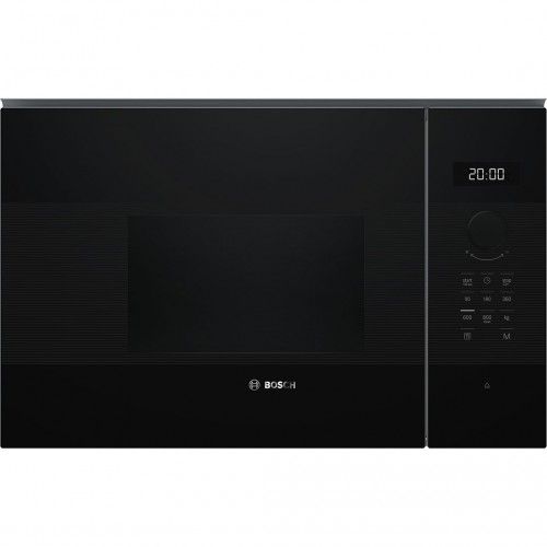 Мікрохвильова піч Bosch вбудована, 20л, електр. керув., 800Вт, дисплей, чорний