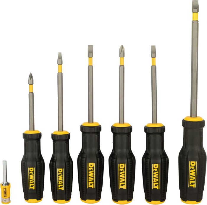 Викрутки DeWALT TOUGHSERIES MAX FIT, SL, PH, набір 6шт