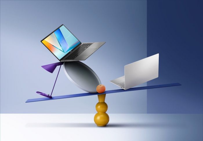 Ноутбук ASUS Vivobook S 16 S3607VA-RP015 16" WUXGA IPS, Intel i7-13620H, 16GB, F512GB, UMA, NoOS, Сріблястий