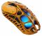 Миша GravaStar Mercury X, BT/WL/USB-A, RGB, Battle-Worn Yellow