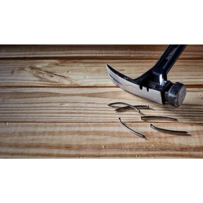 Молоток столярний DeWALT RIP-CLAW 454г 34см руків'я металеве гумове з прямим цвяходером