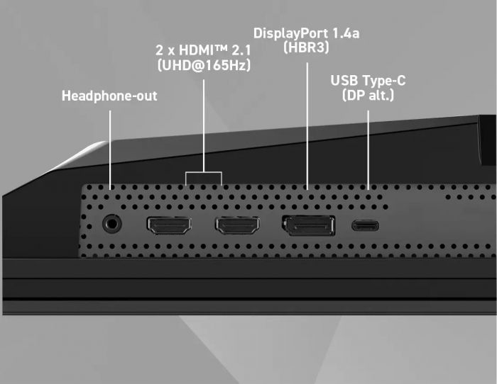 Монітор MSI 31.5" MAG 322UP-E16 2xHDMI, DP, USB-C, Audio, QD-OLED, 3840x2160, 165Hz, 0.03ms, sRGB 138%, FreeSync, HAS, HDR400