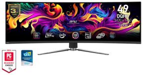 Монітор MSI 49" MPG 491CQP 2xHDMI, DP, USB-C, 2xUSB, QD-OLED, 5120x1440, 32:9, 144Hz, 0.03ms, sRGB 146%, CURVED, AdaptiveSync, HAS, HDR400
