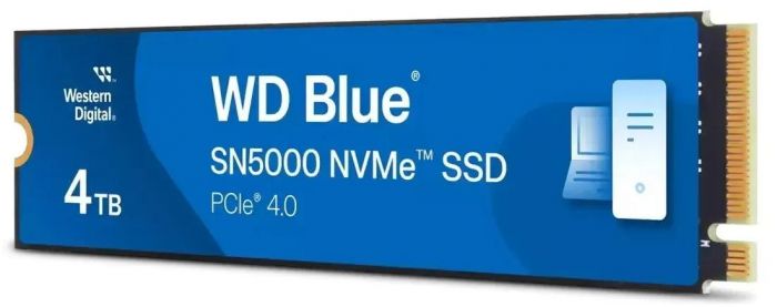 Накопичувач SSD WD M.2 4TB PCIe 4.0 Blue SN5000