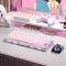 Клавіатура механічна GravaStar Mercury K1 80keys, GravaStar x Kailh Cheery Pink, EN, BT/WL/USB, Sakura Pink
