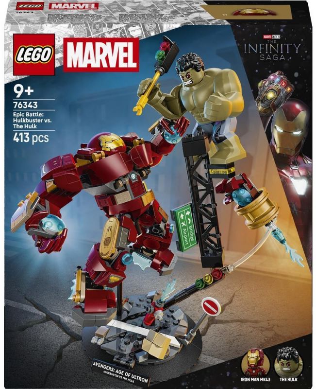 Конструктор LEGO Super Heroes Легендарна битва: Халкбастер vs. Халк