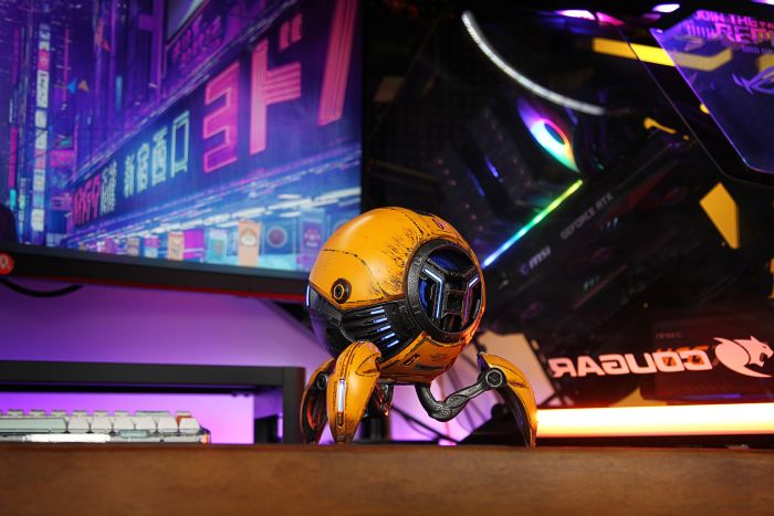 Акустична система Gravastar Mars Pro 2 Battle-Worn, Zinc Alloy body, BT/3.5мм, 20ВТ, жовтий