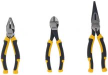 Набір інструментів шарнірно-губцевих DeWALT LASER HARDENED плоскогубці, дліногубци, кусачки 3шт