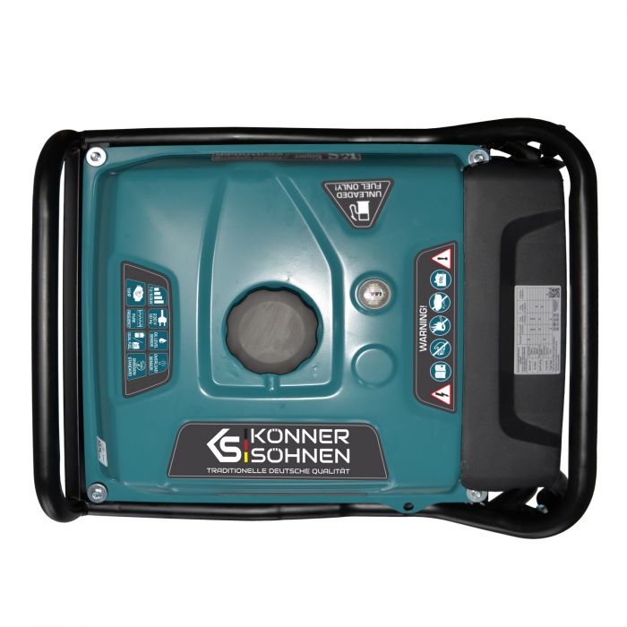 Генератор газобензиновий інверторний Konner&Sohnen KS 8100iEG 1/3, LPG 230/4000В, 8-8.5кВт, електростартер, 68кг