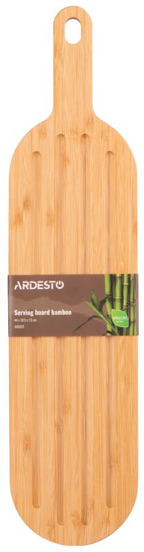 Дошка сервірувальна ARDESTO Midori, 44х10.5х1.5см, бамбук