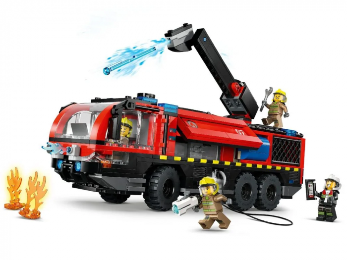 Конструктор LEGO City Пожежна вантажівка в аеропорту