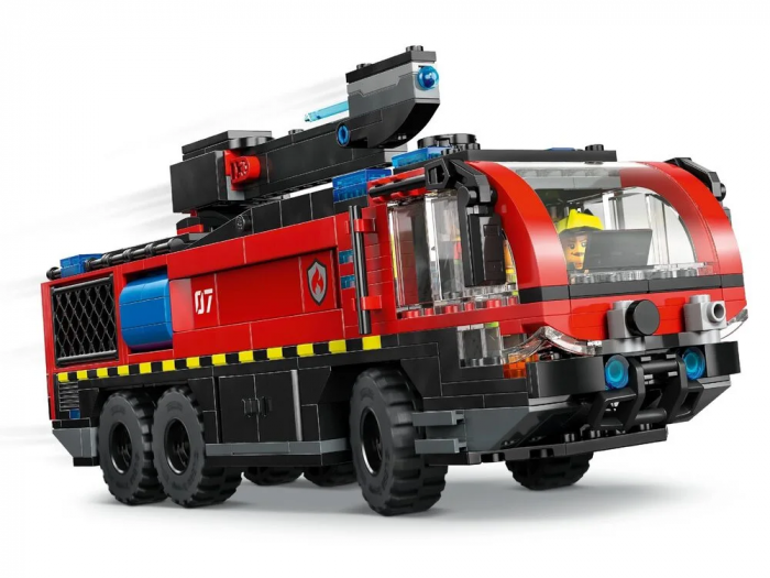 Конструктор LEGO City Пожежна вантажівка в аеропорту