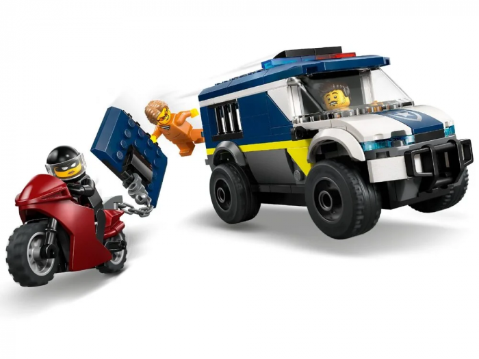 Конструктор LEGO City Поліцейський фургон для перевезення в'язнів