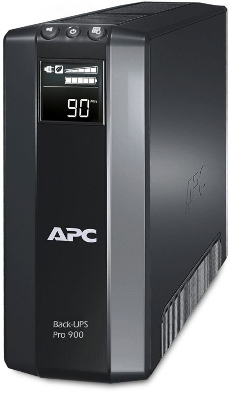 Джерело безперебійного живлення APC Back-UPS Pro 900VA/540W, RJ45, USB, 3+3 Schuko