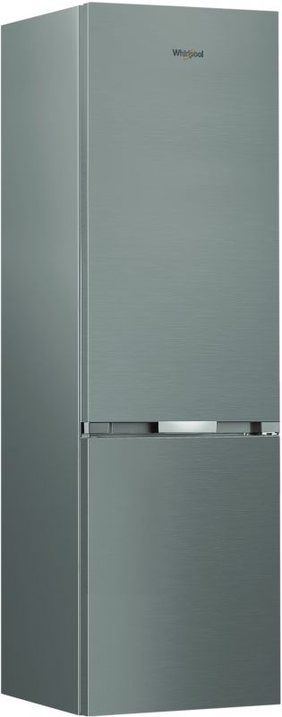 Холодильник Whirlpool з нижн. мороз., 203.5x60х66.3, холод.відд.-231л, мороз.відд.-104л, 2дв., А++, NF, інв., зона нульова, нерж