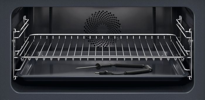 Духова шафа Electrolux електрична компактна, 44л, дисплей, конвекція, ф-ція мікрохвиль, чорний