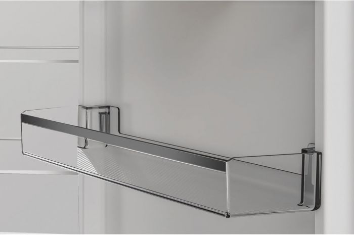 Холодильник Whirlpool з нижн. мороз., 203.5x60х66.3, холод.відд.-231л, мороз.відд.-104л, 2дв., А++, NF, дисплей, інв., зона нульова, нерж