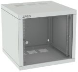 Шафа  ZPAS 19", 10U, Z-BOX, з змінними бічними стінками, 600х600 мм, максимально 100кг, сіра
