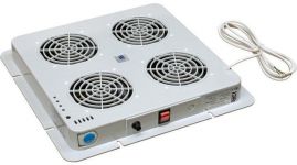 Блок вентиляторів покрівлі ZPAS PWD-4W, DP200A, з терморегулятором, 230В, сірий