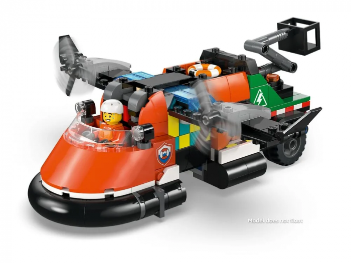 Конструктор LEGO City Ремікс літака, вантажівки та судна на повітряній подушці