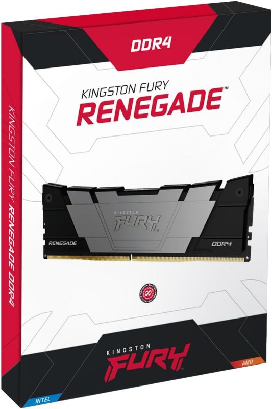 Пам'ять ПК Kingston DDR4 32GB KIT (16GBx2) 3600 FURY Renegade RGB