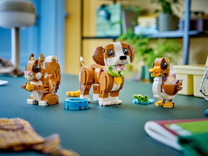 Конструктор LEGO Creator Чарівні тварини: грайливе цуценя