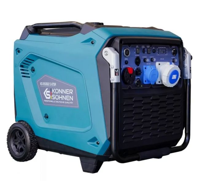Генератор бензиновий інверторний Konner&Sohnen KS 9500iE S ATSR 230В/400В, ATS, 9.0-9.5кВт, електростартер, пульт, 96кг