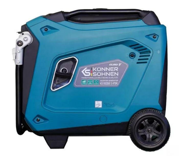 Генератор бензиновий інверторний Konner&Sohnen KS 9500iE S ATSR 230В/400В, ATS, 9.0-9.5кВт, електростартер, пульт, 96кг