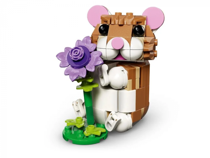 Конструктор LEGO Creator Чарівний хом'як з квіткою