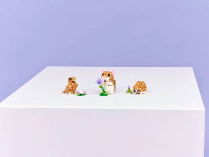 Конструктор LEGO Creator Чарівний хом'як з квіткою