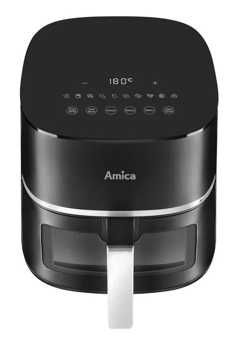 Мультипіч Amica 1600Вт, чаша-5.2л, сенсорне управл., 10 авто. программ, пластик, чорний