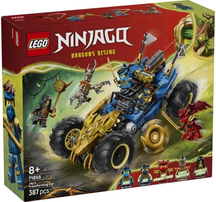 Конструктор LEGO Ninjago Автомобіль-трансформер Джея