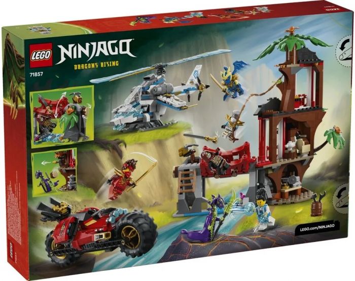 Конструктор LEGO Ninjago Автомобільна битва ніндзя біля будинку на дереві