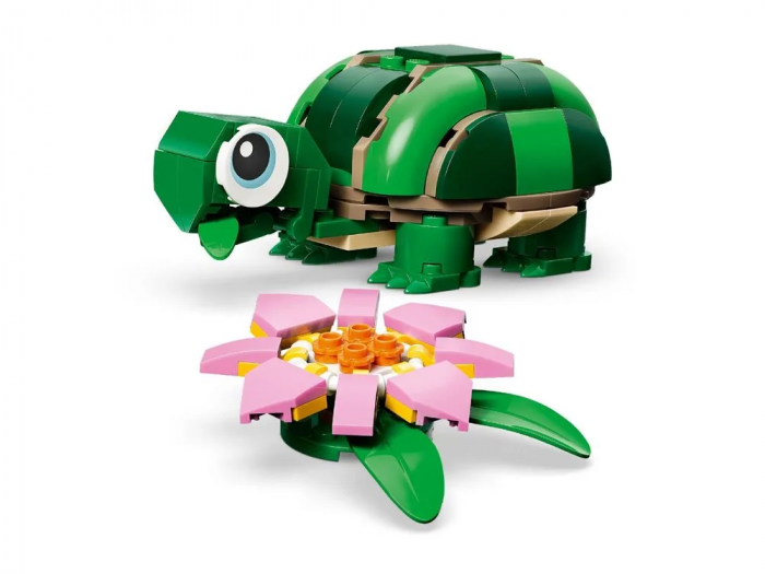 Конструктор LEGO Creator Черепаха з квіткою водяної лілії