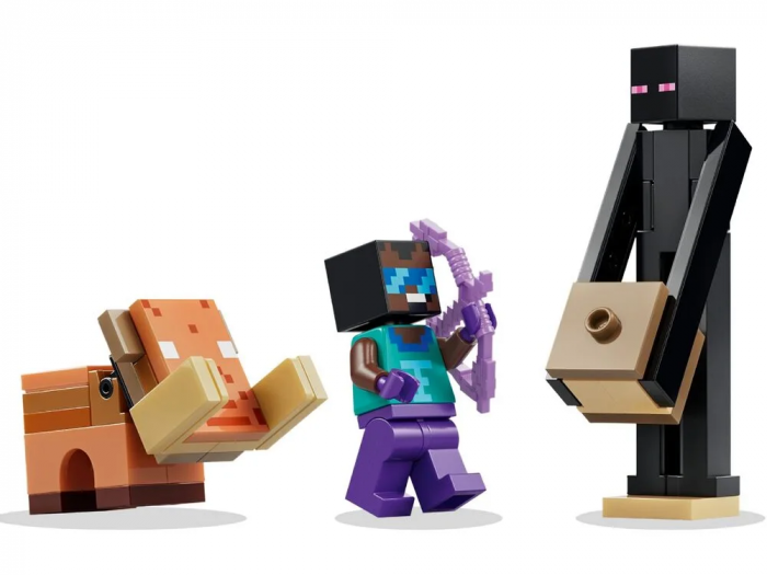 Конструктор LEGO Minecraft Подорож до Нижнього світу та Порталу до Краю
