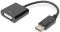 Адаптер DIGITUS DP 1.1 - DVI Full HD, M/F, 0.15м