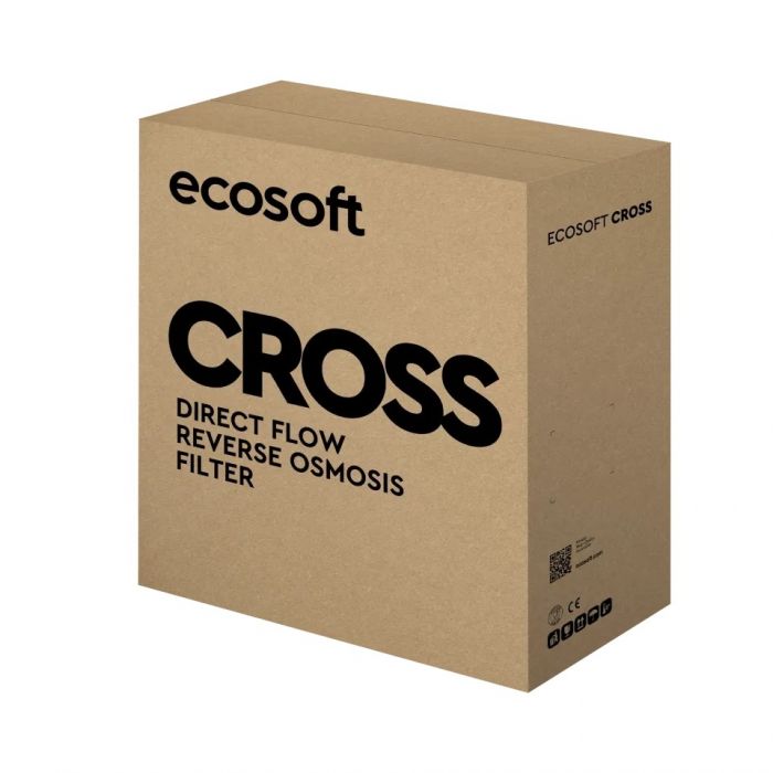 Фільтр зворотного осмосу Ecosoft Cross60, мембрана 400gpd
