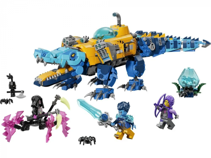 Конструктор LEGO DREAMZzz Підводний човен-крокодил