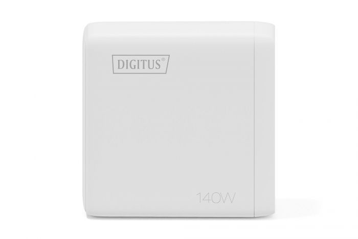 Зарядний пристрій DIGITUS GaN 3хUSB-C, 1хUSB-A, 140W
