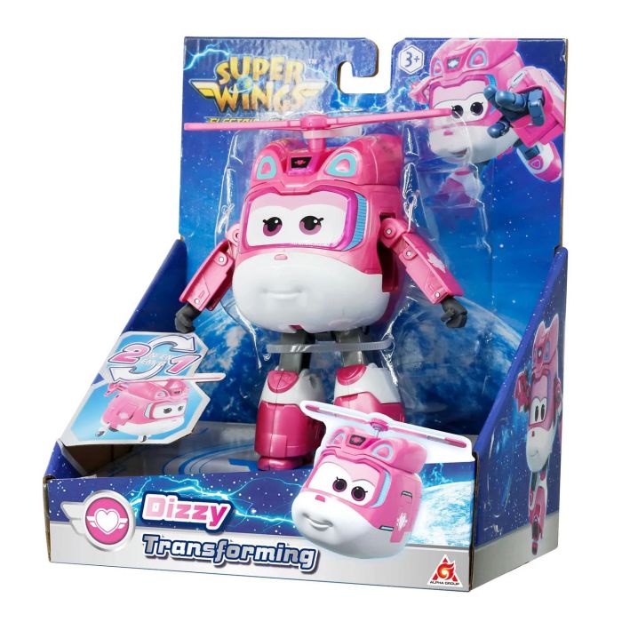 Ігрова фігурка-трансформер Super Wings Transforming Діззі (Dizzy), 12.5см