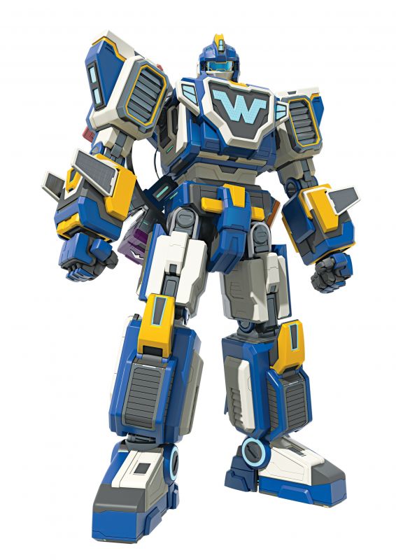 Ігровий набір Super Wings Transforming Всесвітній космодром 3в1