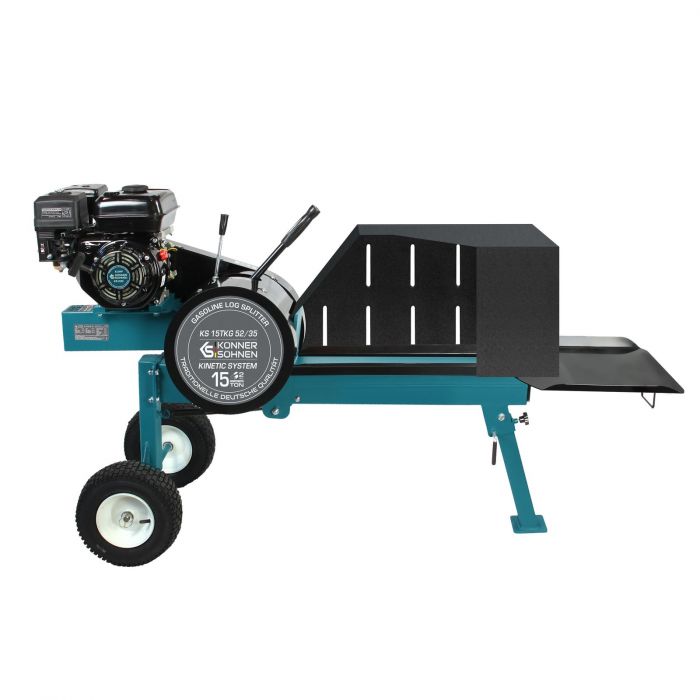 Дровокол бензиновий Konner&Sohnen KS 15TKG 52/35 кінетичного типу 6.5к.с 15т горизонтальний 115кг