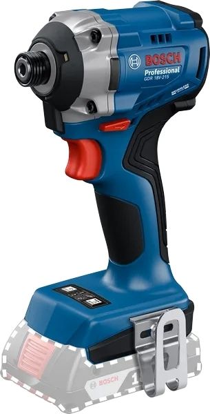 Гвинтоверт ударний акумуляторний Bosch Professional GDR 18V-215 18В 215Нм 3800об/хв M6-M16 кейс 1кг без АКБ та ЗП