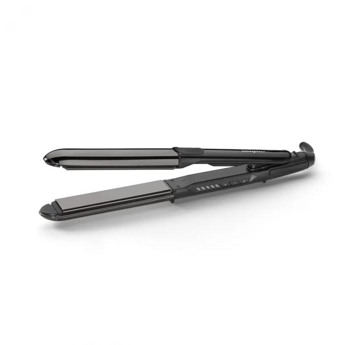 Випрямляч Babyliss Black Chrome, темп.режимів-5, 130-230°C, титан, чорний